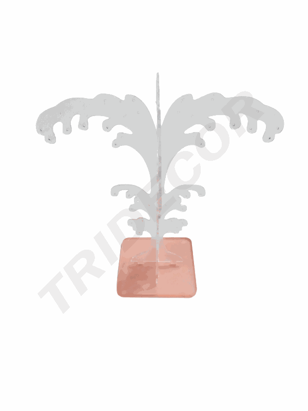 Palmera Acrílica Transparente Pequena
