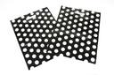 Bolsa de Plástico Asa Troquelada 35X45cm lunares100 /Pq 10Pq/caja