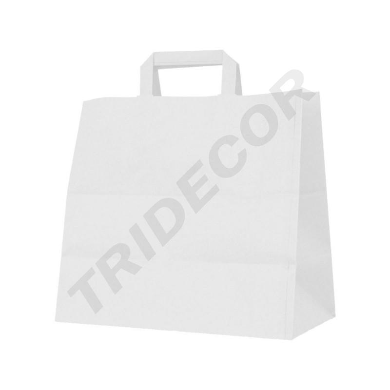 32X21.5X32 Bolsa Take away Blanco