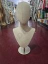 女胸模带不锈钢底座 Busto Corto Pecho de Mujer Con Base Acero Inox