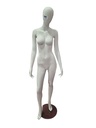 女模特亮白带睫毛 Maniqui de Mujer Blanco Brillo