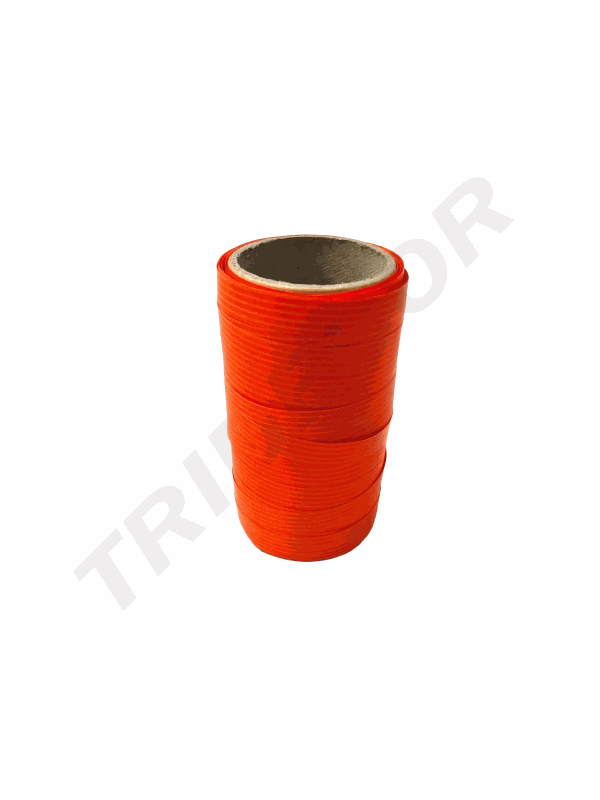 Rouleau de ruban de papier orange 68 200 mm