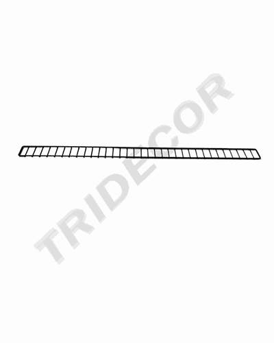Guarda-corpo Cinza com Grade Vertical 120cm 100 unidades/caixa