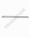 Gray Railing with Vertical Grille 120cm 100 units/box