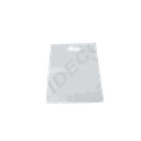 Silver bag with die-cut handle 35X45 CM 100 Units