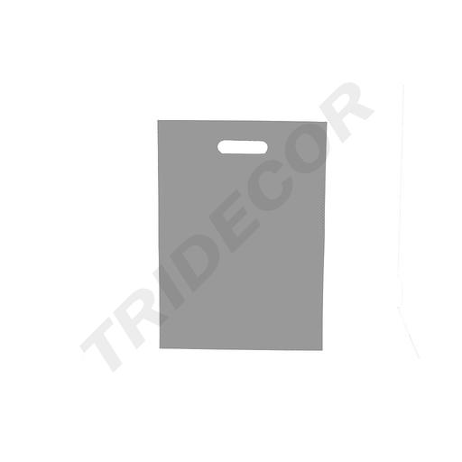 Saco de tecido com alça recortada cinza/azul marinho 100g 25X35CM 25 unidades/pacote 40 pacotes/caixa