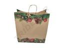 Sac en papier Kraft pour Noël 27X12X37CM 25/Paquet 200PCS/Boîte