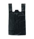 Bolsas Tipo Camiseta Negras 42X53 Cm