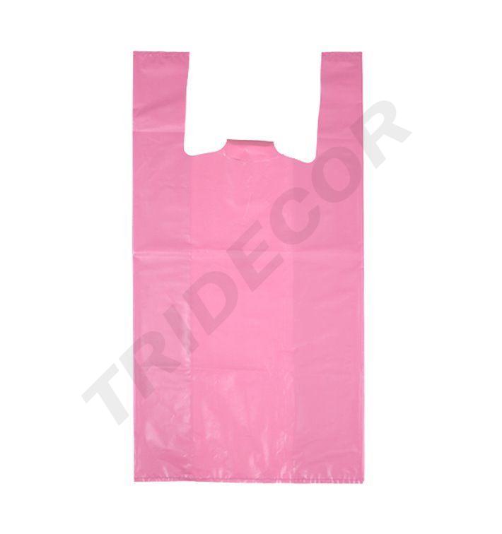 Rote Plastiktüten für T-Shirts 42X53 cm