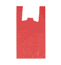 Sacs en plastique rouges pour T-shirts 42X53 cm