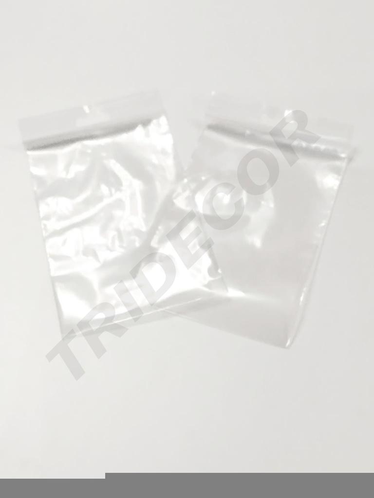 Busta adesiva trasparente 8X12+4cm 100/Pacco