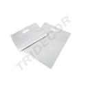 Borse con manico fustellato 50x60cm Argento 100/Bag 10 Borse/Scatola