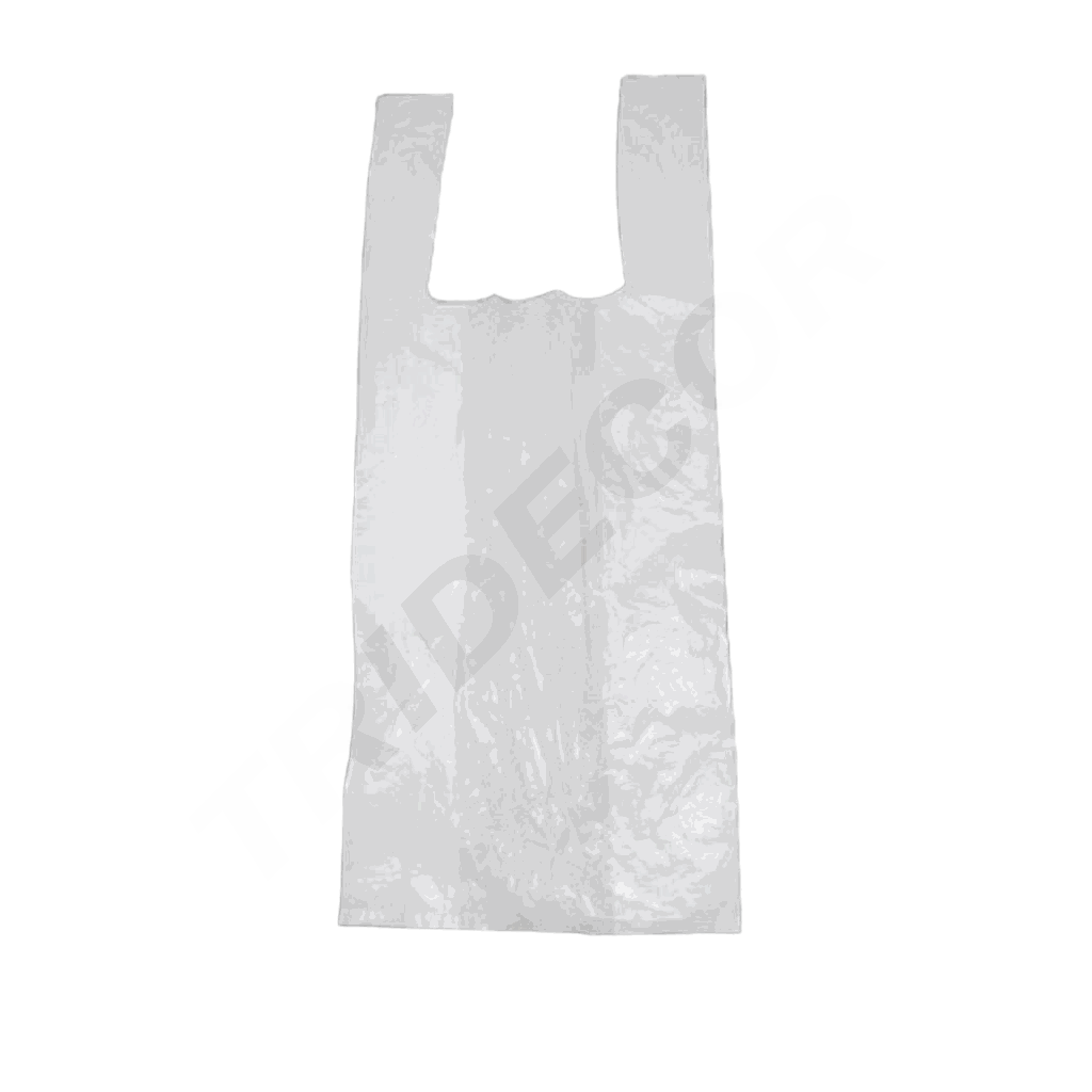 White t-shirt bag 60X40