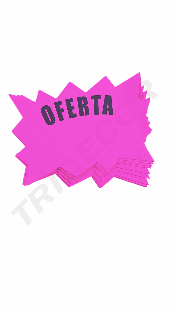 Póster De Oferta Fuxia 15x10.5 cm 50 und