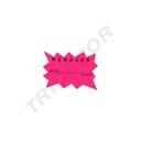 Semn de discount fucsia