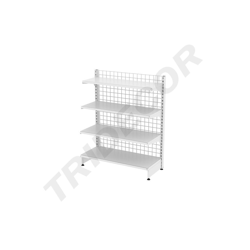 Étagère métallique 150X120cm 1 côté