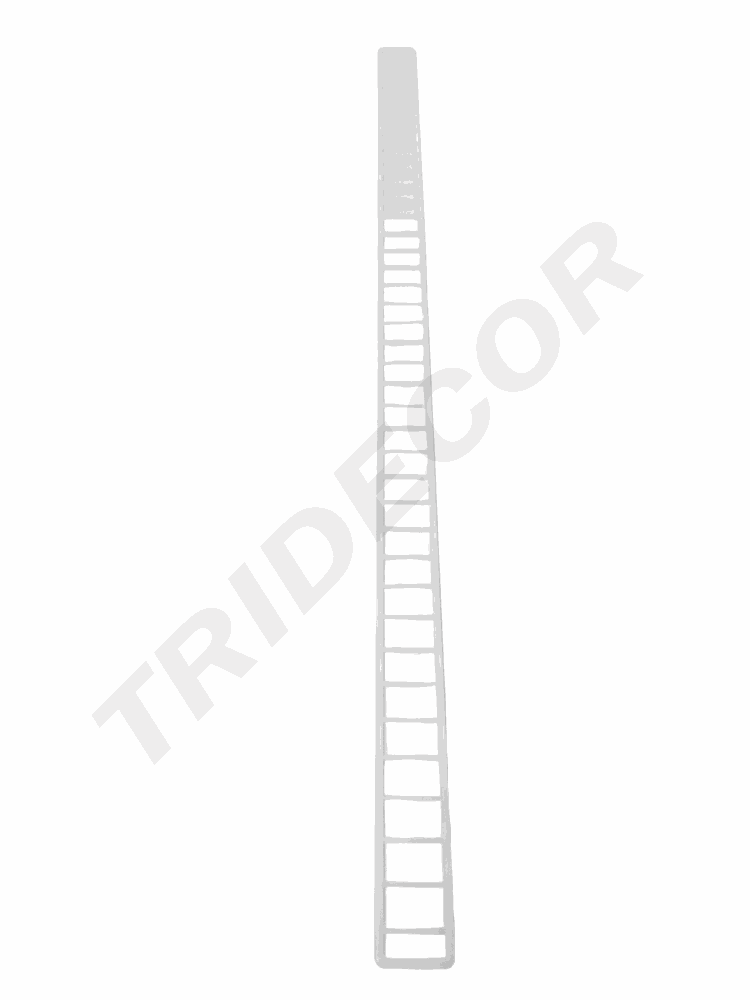 Transparenter Preishalter für Metallregale 120 cm