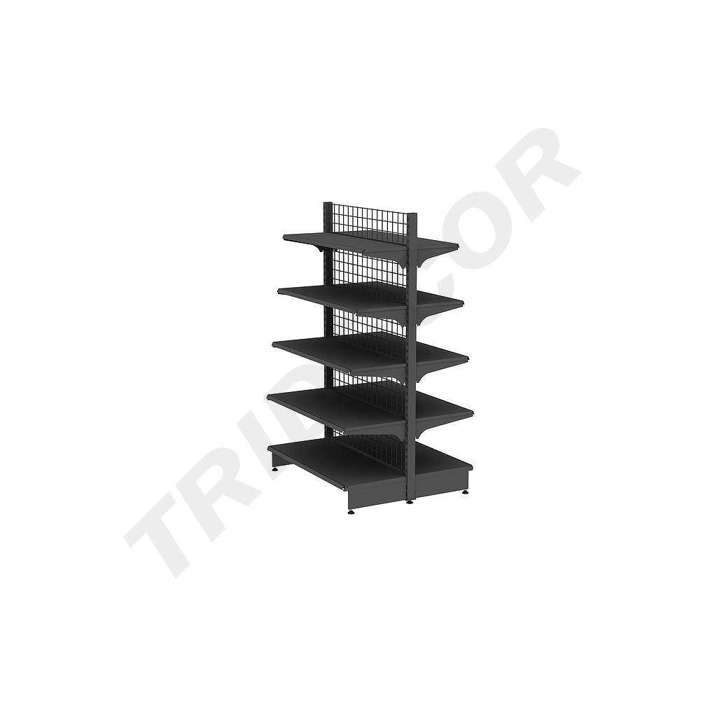 Metal Gondola with Gray Mesh 120X200cm