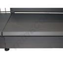 Gray front sheet for 90 cm metal shelving