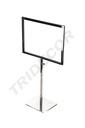 Soporte ajustable para póster Chrome A4