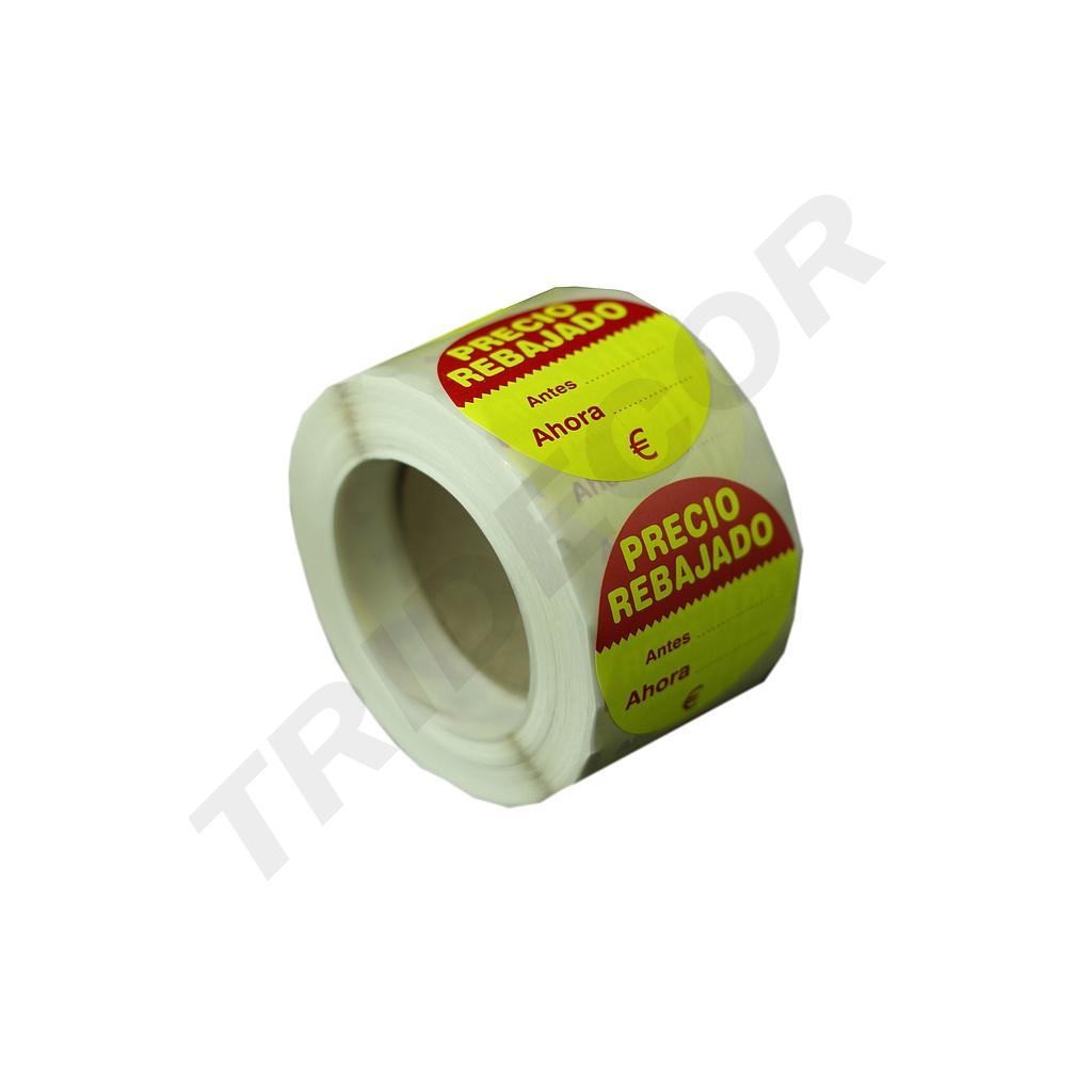 Etichetă de preț redus 5X5cm 500 de unități