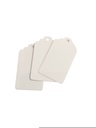Etichetta per abbigliamento bianca 3.1x5cm 100 unità