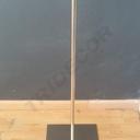 方形不锈钢模特底座38*38 BASE DE MANIQUIE , METALICA, CUADRADA Y CROMADO MATE