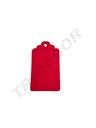 Gestanztes rotes Etikett 8X4,5cm 100 Einheiten