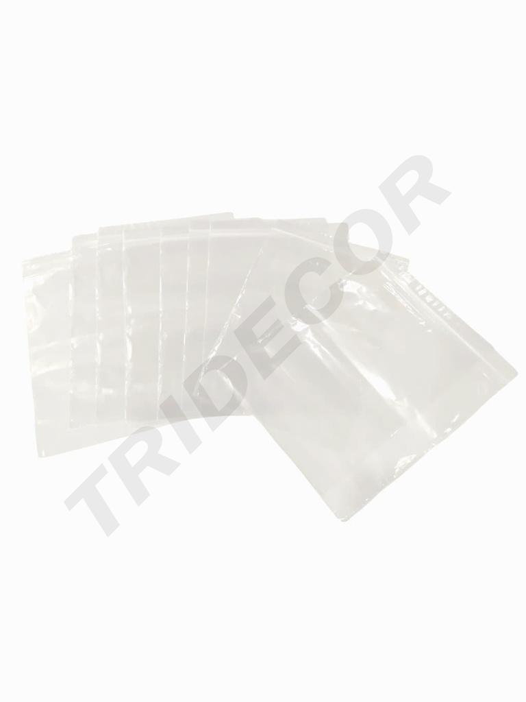 带有粘性封口的塑料袋 22X28+4 厘米