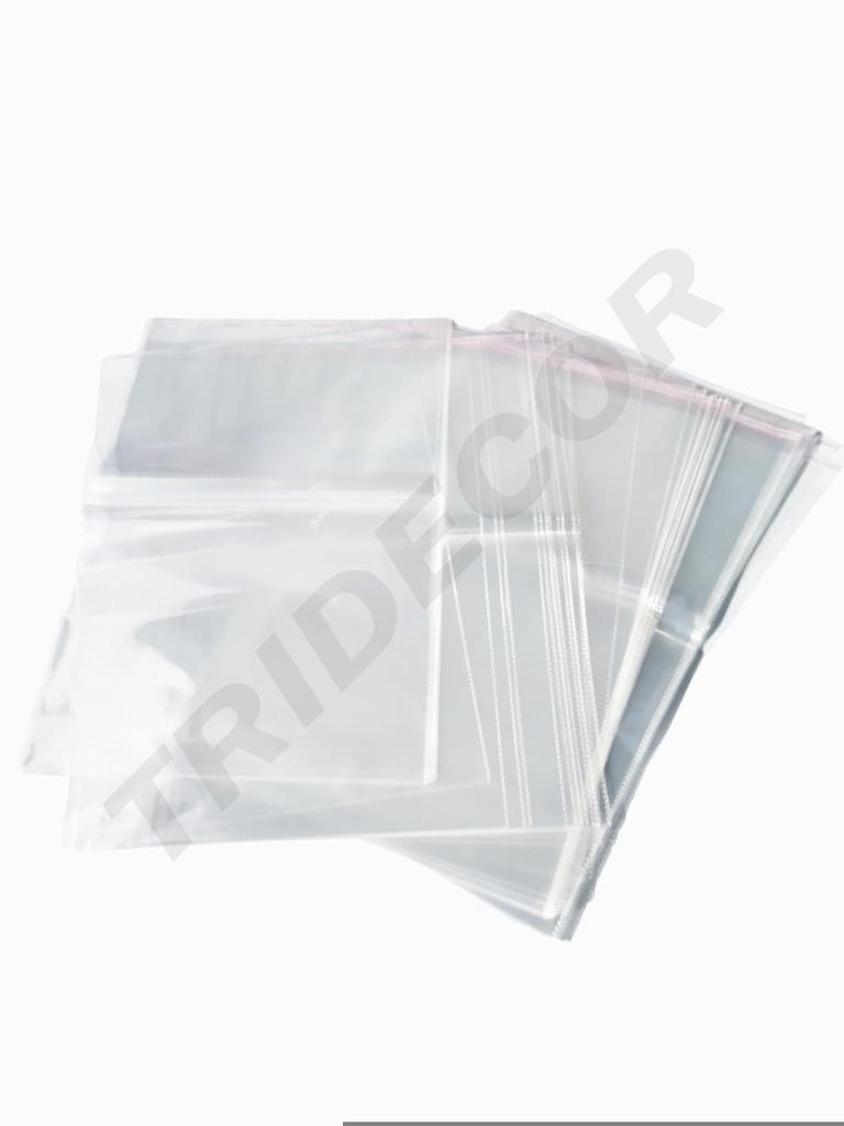 带粘贴口翻盖的塑料袋 30X50+4 厘米 Bolsa De Plástico Con Solapa Adhesiva