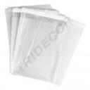 Pungă de plastic cu clapetă adezivă 7X13+4 cm