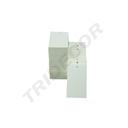 长方形吊牌Etiqueta Marfil Tubo Rectangular 8X4.5cm 500undes