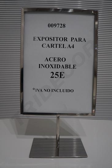 A4电镀价格牌 Marco de Acero para Carteles A4