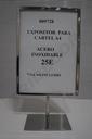 A4电镀价格牌 Marco de Acero para Carteles A4
