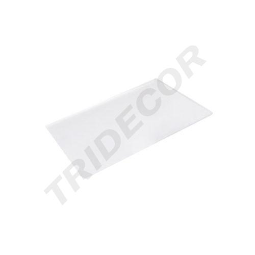 亚克力对折A5价目牌Metacrilato A5. Interior para Portacarteles de Acero Inoxidable 18/caja.