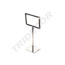Soporte de Póster Ajustable en Cromo A5