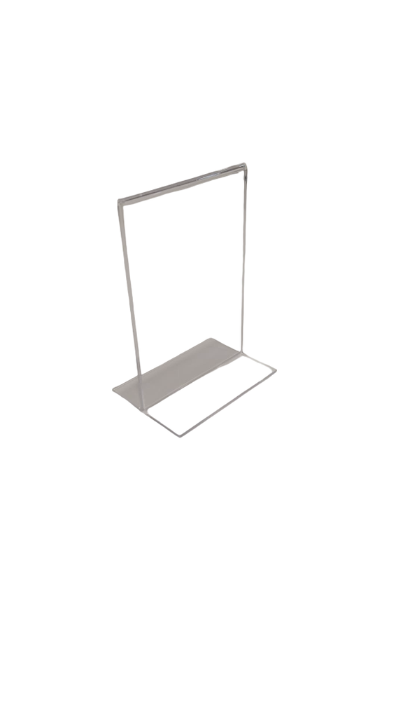 Porta póster de acrílico A6 15X10.5X7.5cm