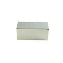 双面不锈钢亮光镜面包登架内弯Expositor Forma C Acero BRILLO  28X12X12CM