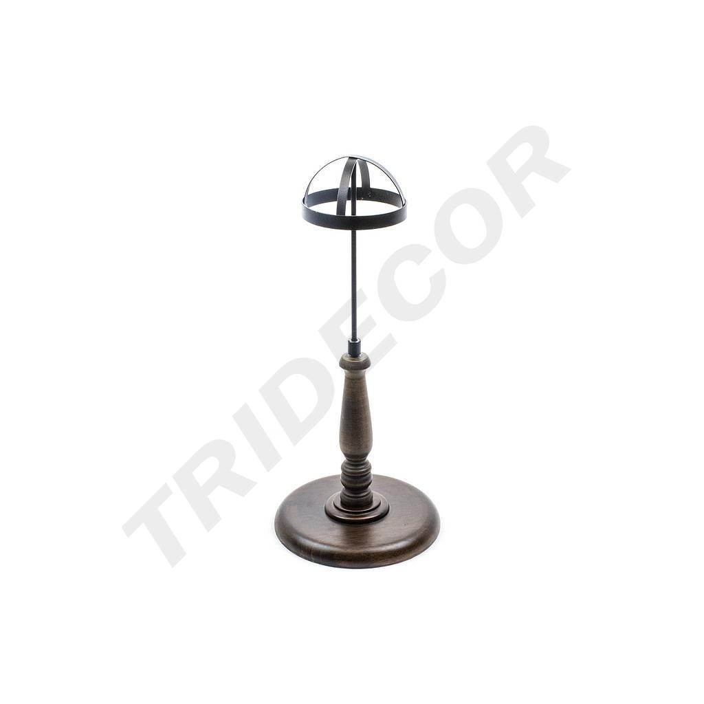 Espositore per cappelli in legno