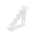 Présentoir pour sacs en acrylique 5 hauteurs