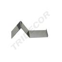 Suport de expunere din metal cromat 17X5X6.5cm