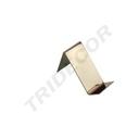 Expositor de Acero Cromado Color Bronce