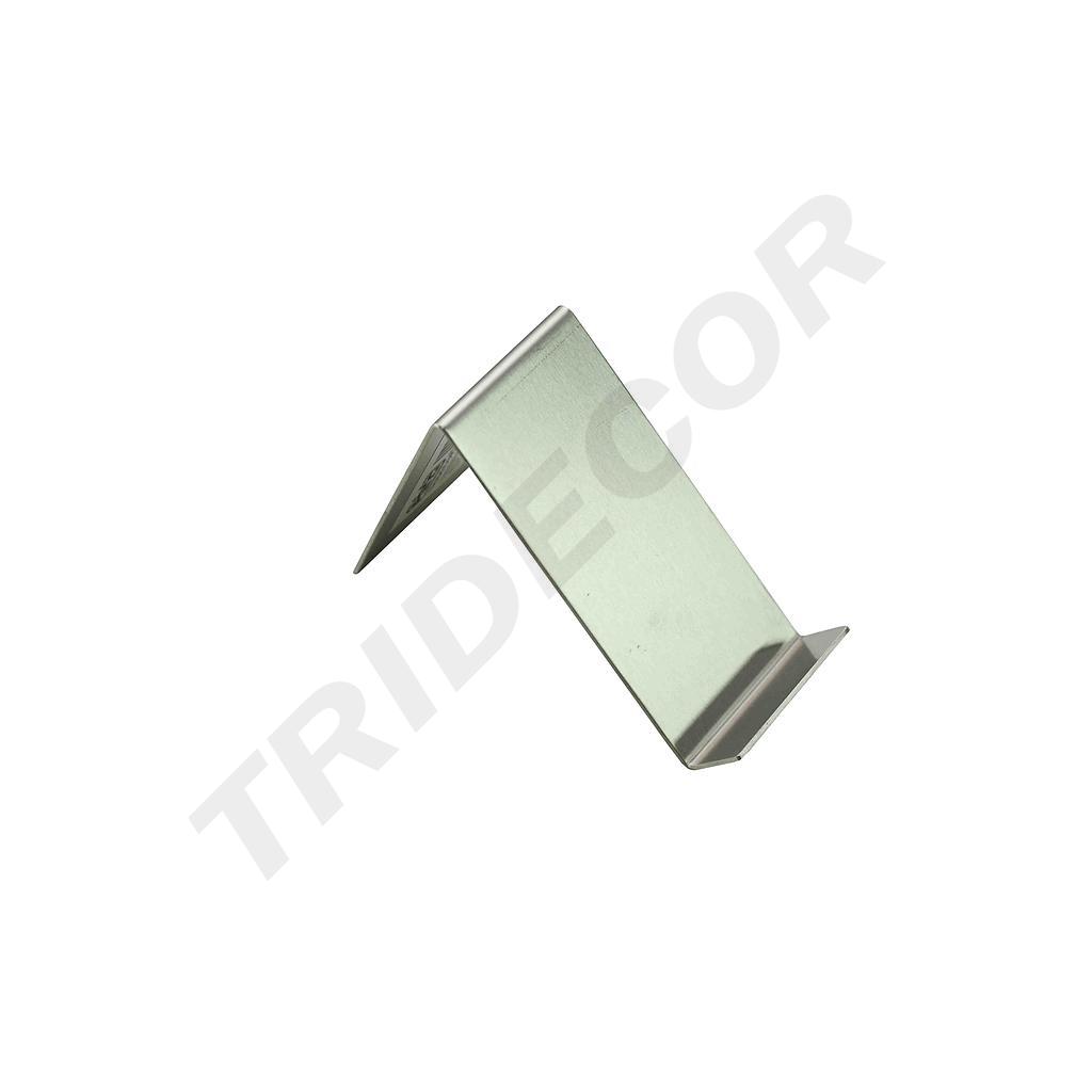 Matter Stahl-Ausstellungsständer 11X5X6,5cm