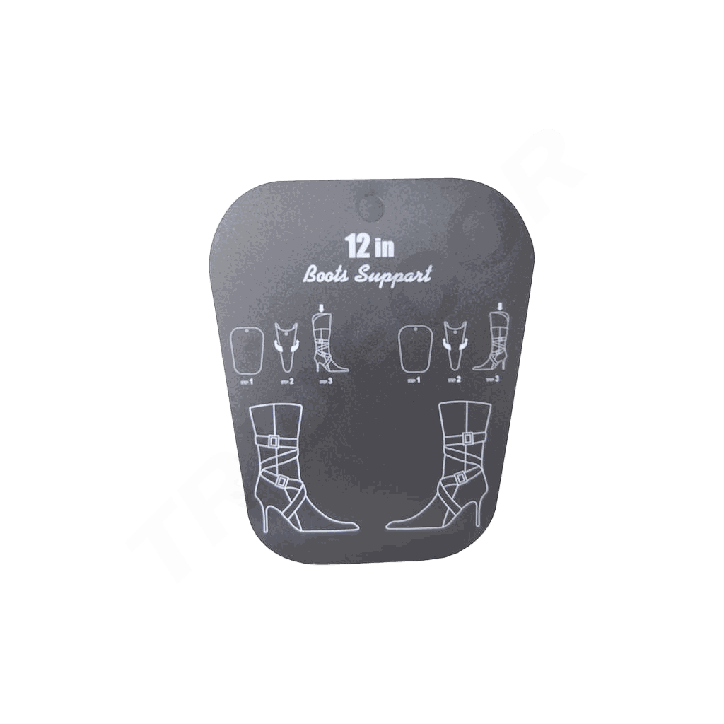 靴子用黑色塑料支架，200个/箱 50uds/pq