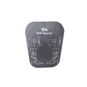 Soporte de plástico negro para bota, 200/caja