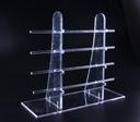 透明亚克力四层眼镜架Expositor de Gafas Metacrilato 3X38X14cm 20caja