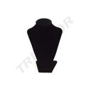 Expositor de Collar de Terciopelo Negro