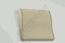 Beige Linen Jewelry Set Display 12X8.5X5cm