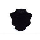 Grand présentoir pour collier en velours noir