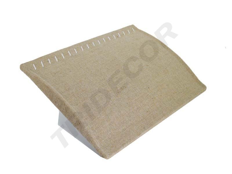 Espositore in lino spesso per braccialetti 18 punte